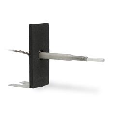 Duct Point Temp Sensor, 4" rigid, 100,000 Ohm Ref Resistance 77 Deg F