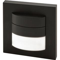 Détecteur de mouvement mural noir