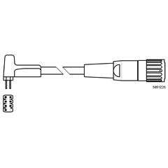 Câble de raccord 2,5m fiche 7 pôles