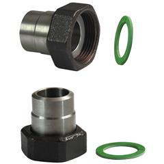 Fittingek, a csővezeték oldalán forraszvéges kialakítással