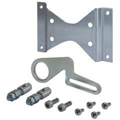 Kit conv. rot./lin. avec levier et supp.