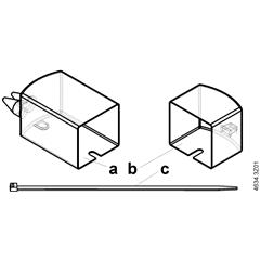 Fourreau protection servom. rot/linéaire