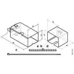 Fourreau protection servom. rot/linéaire