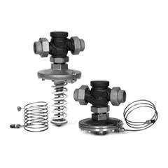 Differential pressure regulator, external thread, PN 25, DN 40, kvs 21, dpw 25…70 kPa