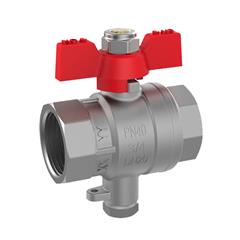 Vanne isolement 3/4" + montage sonde M10