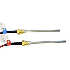 Temp.sensor Pt500 PL 6.0 x 100mm, 5.0m